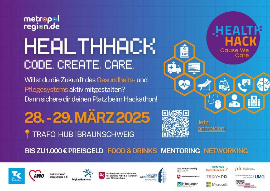 HealthHack 2025 – Code. Create. Care. Für die Gesundheit und Pflege von ...